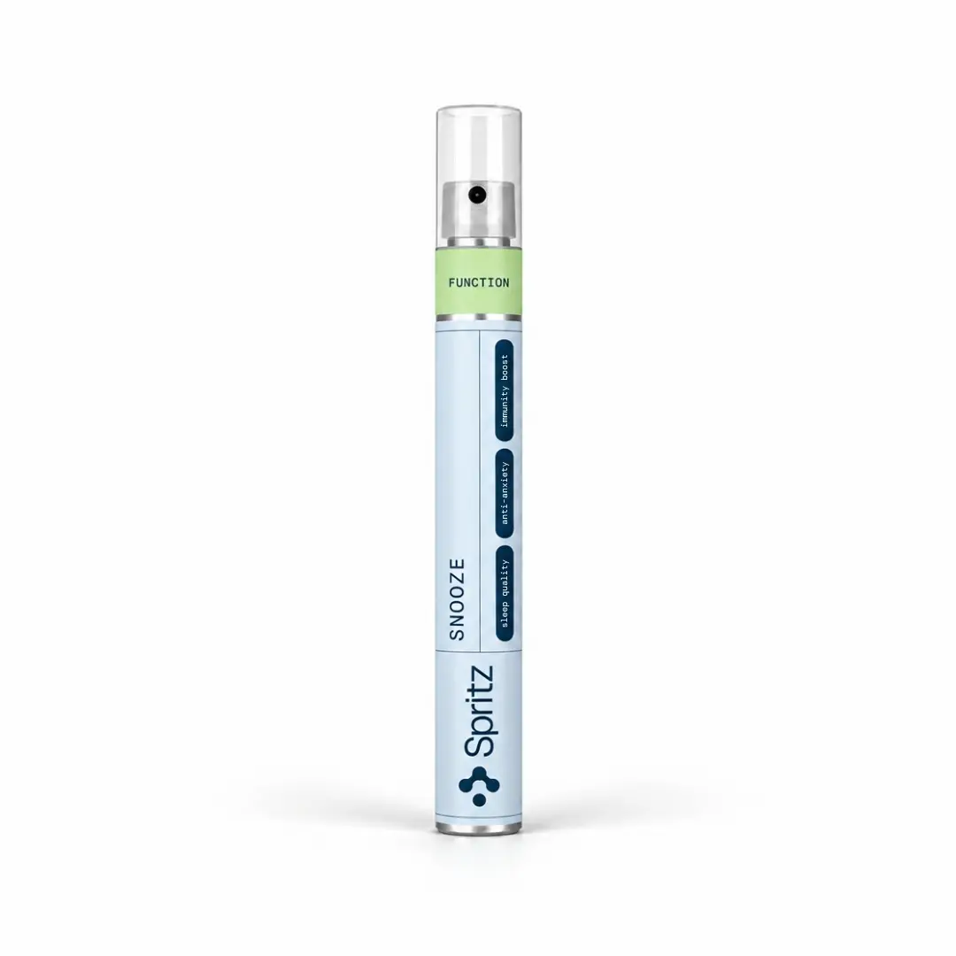Spritz Function Snooze Sublingual Sleep Spray | Melatonin + 5-HTP + L-Theanine | Relaxation & Restful Sleep Support | 30-Day Supply
