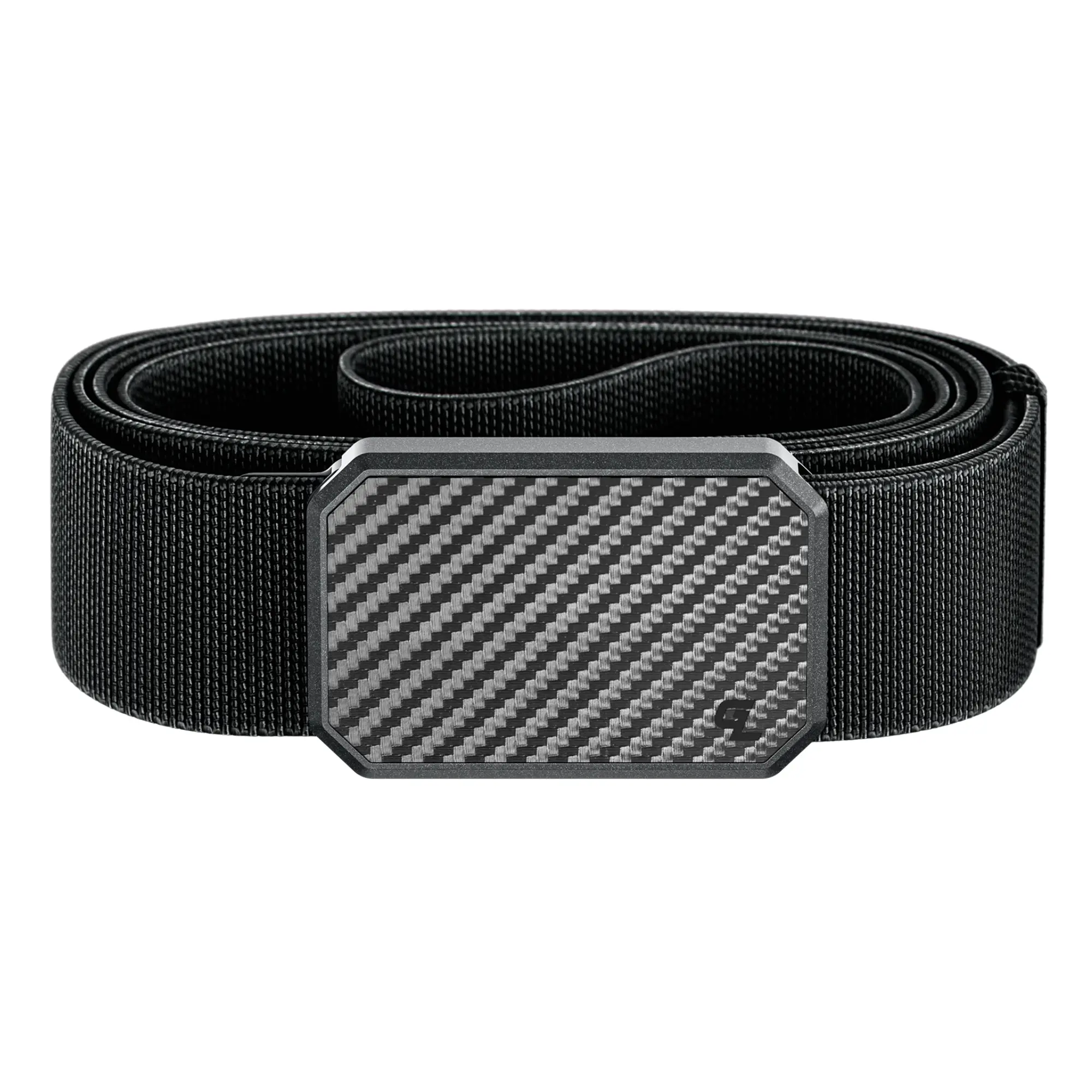 Groove Life Groove Belt, Men's Magnetic Stretch Belt, Adjustable Fit & Durable for Work, Everyday Carry & Casual Wear, Carbon FIber / Black
