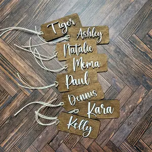 Personalized stocking tags - Christmas name tags