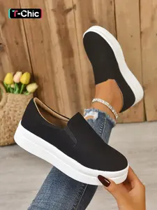 Women's Two-Tone Lace-Up Skate Shoes, Fashion Low-Top Sneakers, Comfortable Durable Design, Perfect for Daily Wear, Casual Walking Sneakers