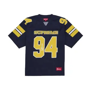 Supreme Men's Sequin Football Jersey Navy, from StockX