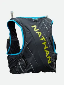 NATHAN Pinnacle 4 Liter Hydration Race Vest - Lightweight Breathable Athletic Style Activewear with 12 Pockets & Hydration System for Summer Runs