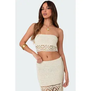 Ida Crochet Tube Top