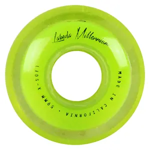 Labeda Roller Hockey Wheels - Millennium Gripper 59mm 74A Green (Single)
