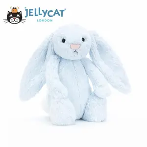 Jellycat Bashful Bunny Plush with Gift Bag, Soft Cute Rabbit Stuffed Animal, Baby Shower Gift, Kids Bunny Toy, Nursery Decor, US Stock