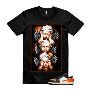 1 Alternate Low Shattered Backboard Black Starfish Orange White T Shirt Match NO EVIL