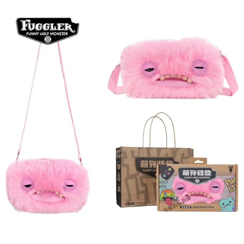 Wide-eyed Monster (Pink)