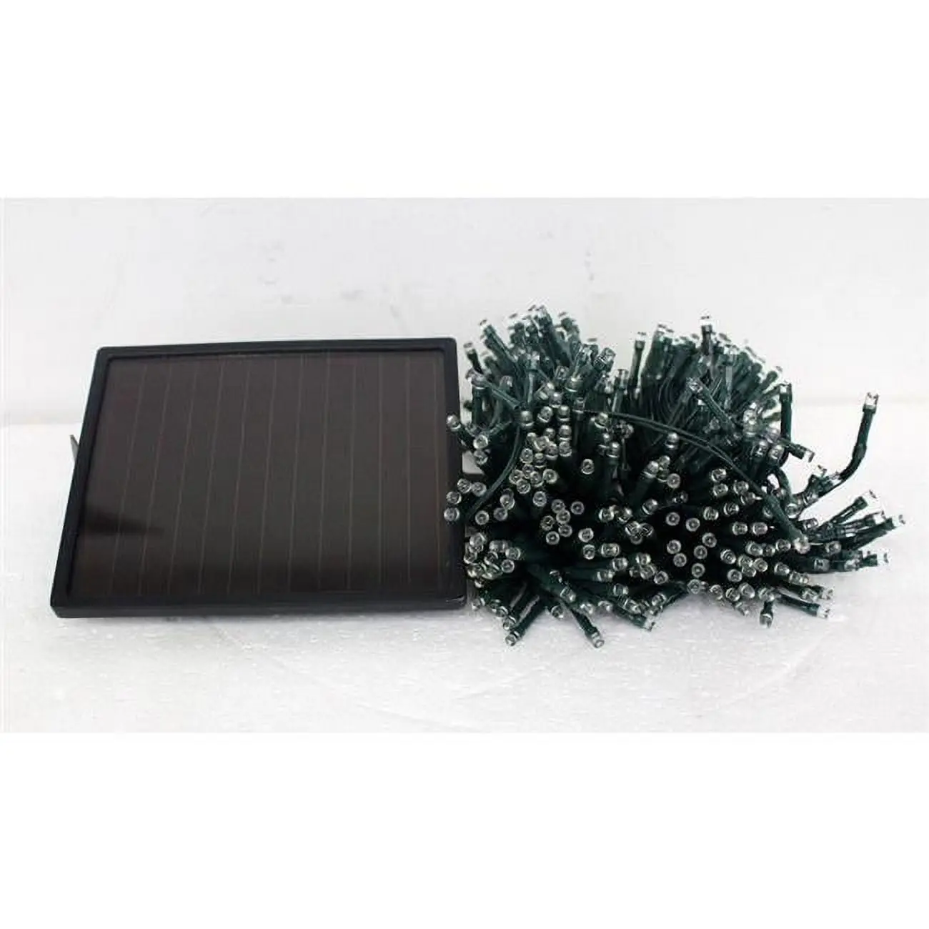 16.25 ft. LED Solar Christmas Lights Multicolored - 150 Lights