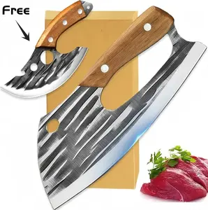 [Buy 1 Get 1 Free] Forged Knives Kitchen Set | Knife | Kitchen Accessories Knife Kitchen Accessories. Comes with an ergonomic, non-slip handle and a precise boning knife. A perfect holiday gift for cooking enthusiasts, men, fathers, husbands, and friends.