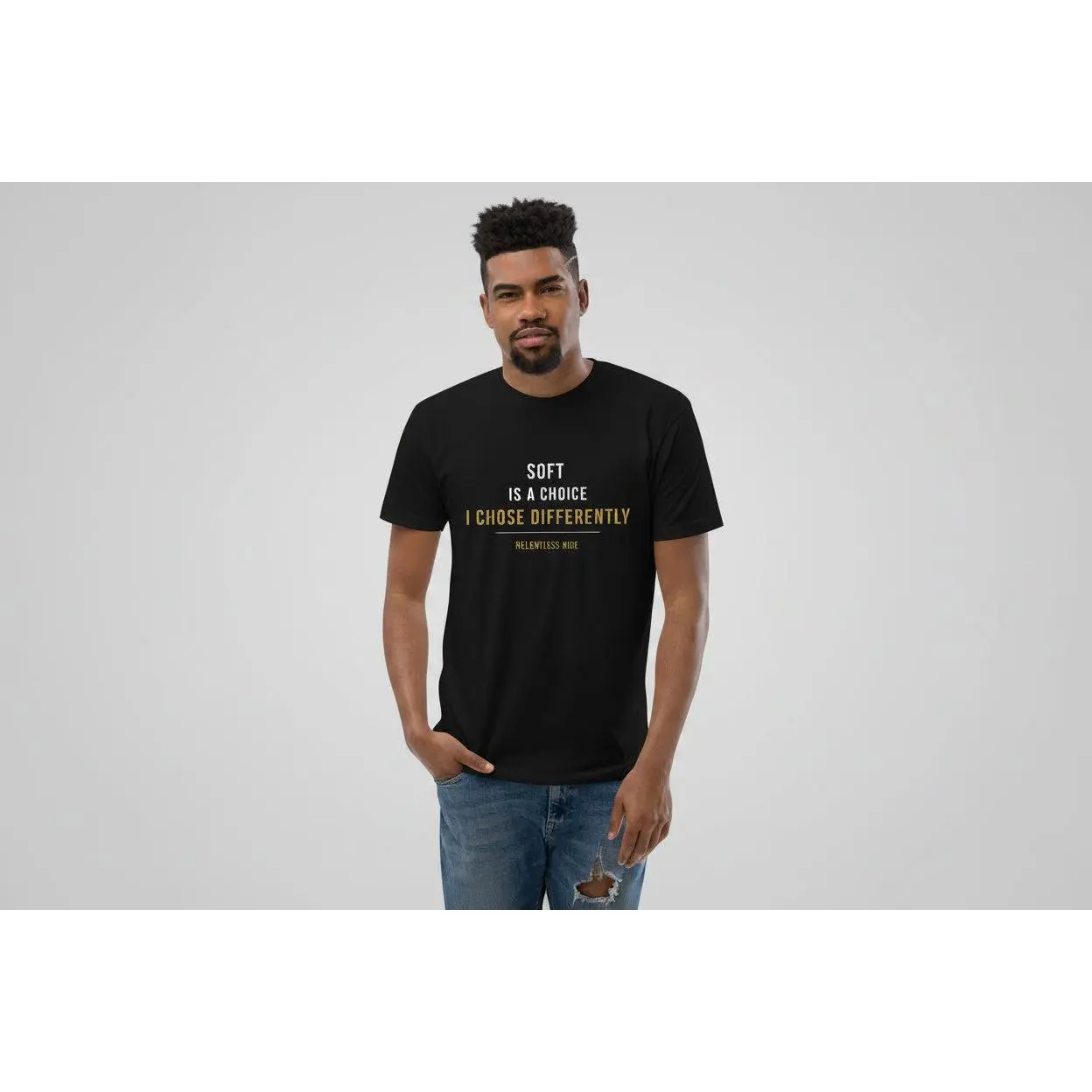 "Soft Is A Choice I Choose Different" Short Sleeve T-shirt