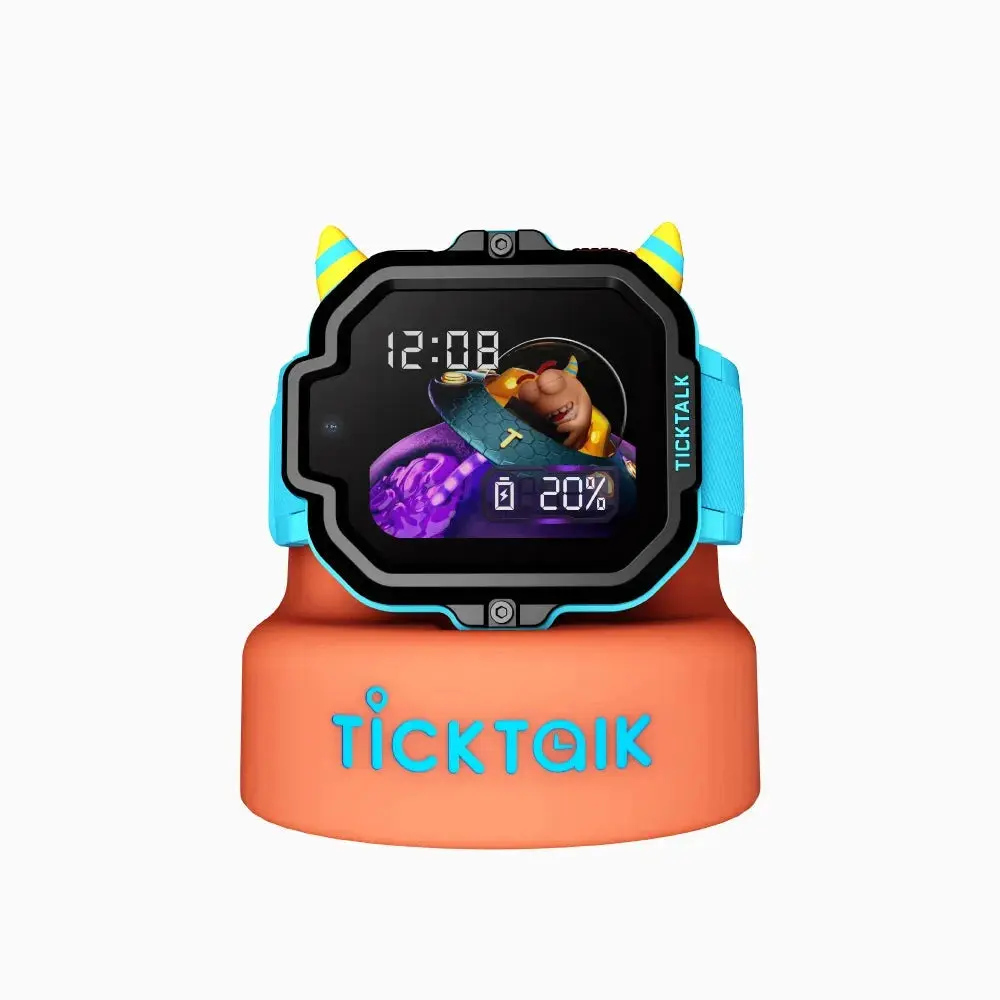 TickTalk 5 Power Base - Magnetic Automatic Chargeable Smart Watch Charging Station for Kids with 6.6' Cable Included