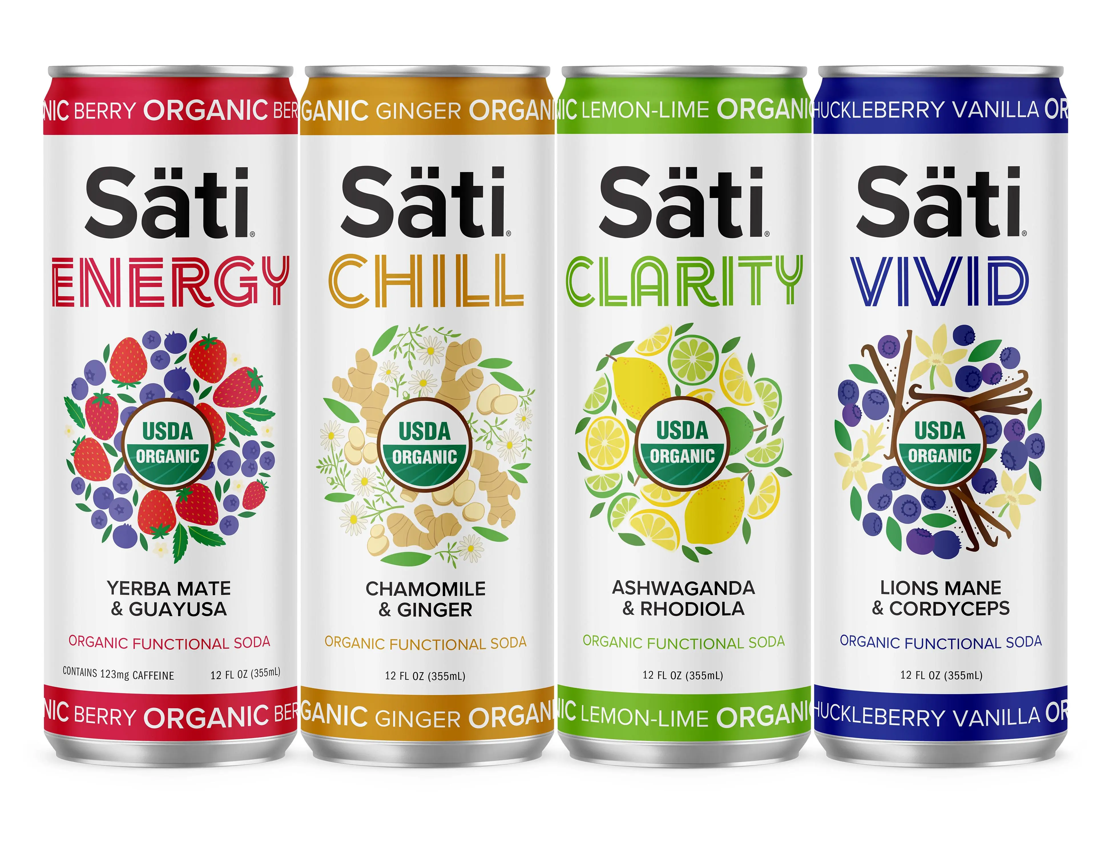Sati Soda - Sleek Series Variety Pack