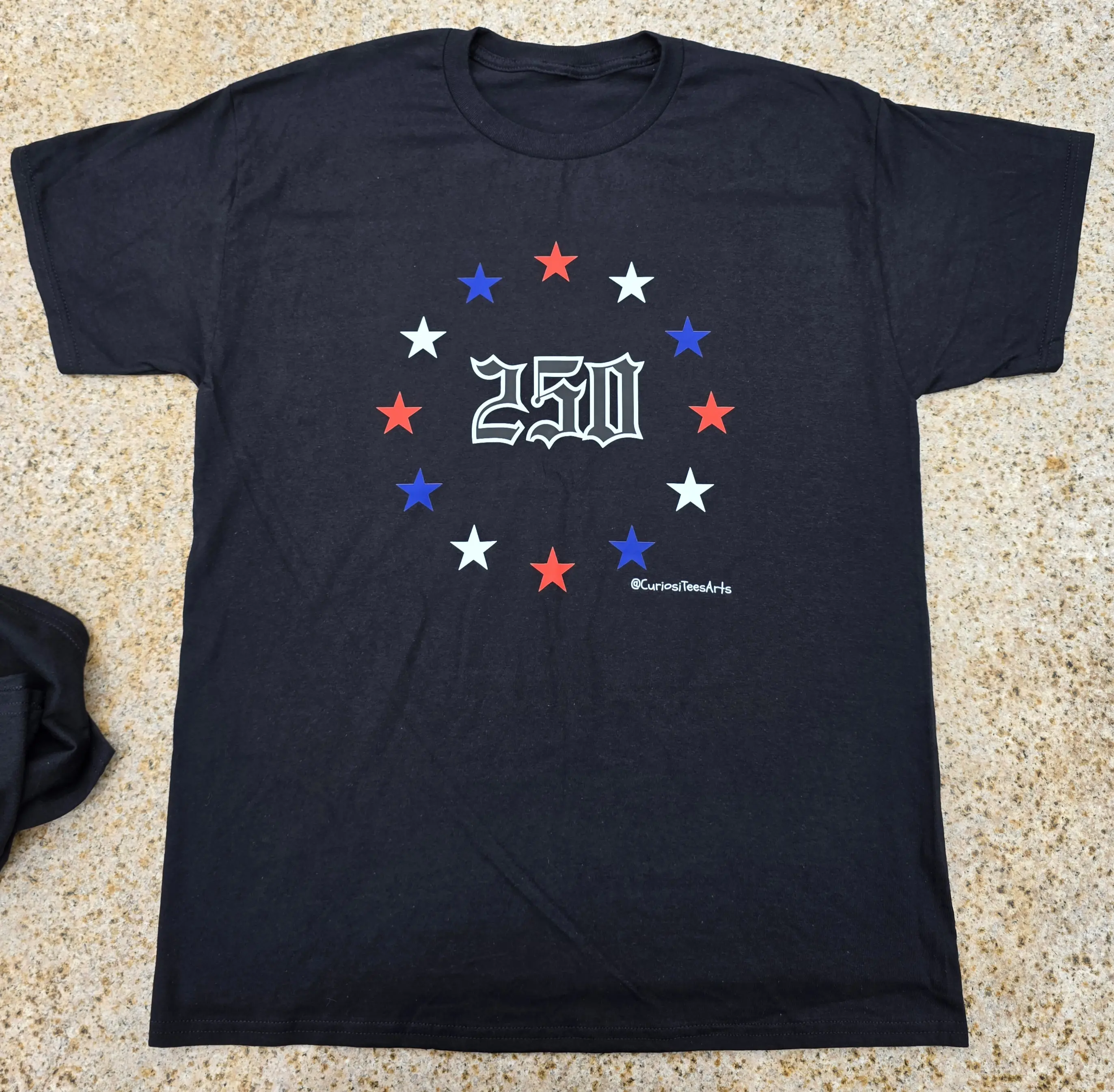 250th anniversary tshirt