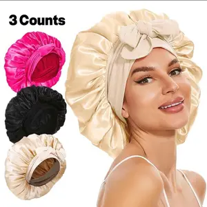 Silk Bonnets 3 Pack - Stylish Hat with Classic Design and Elegant Style