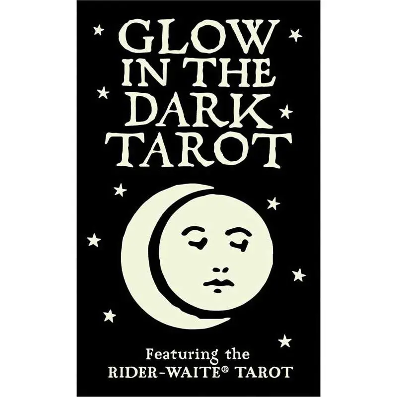 Glow in the Dark Tarot 78-Card Deck by US Games Systems — RWS Phosphorescent Edition
