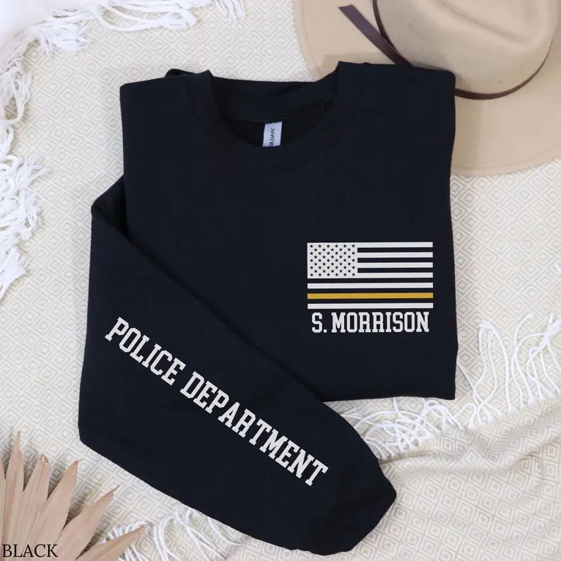 Custom Dispatcher Sweatshirt, Police Department Name Dispatch Crewneck, Unisex 911 Operator Sweatshirt, Christmas Gift for Dispatcher, EMD
