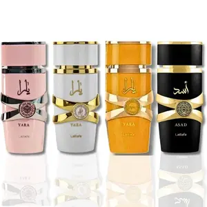 YARA | ASAD | YARA MOI | YARA TOUS - by Lattafa perfumes 3.4oz(100ml)__(pack of 4)