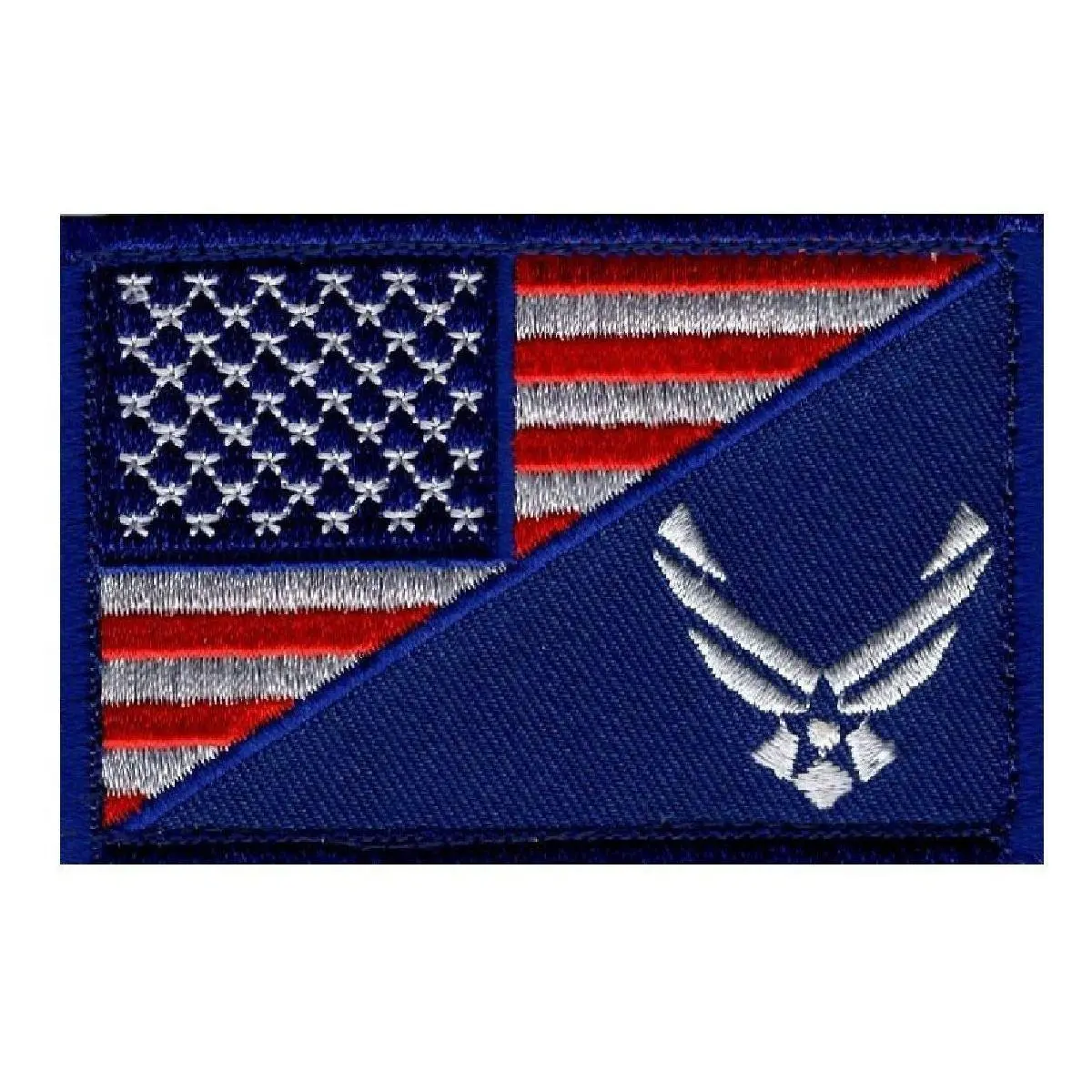 USA Flag Air Force Patch (Iron on Sew on - UA3)