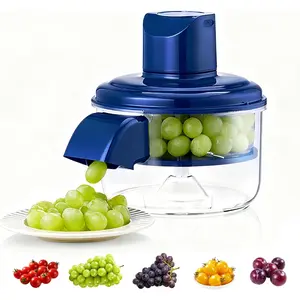 Electric Grape Peeling Machine, Automatic Fruit Peeler Skin Remover Tool Garlic Peeler Machine for Kitchen