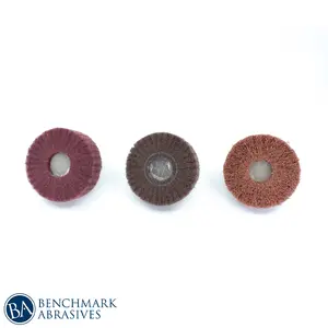 3" x 1" (1/4" shaft) Surface Conditioning Flap Wheel - 10 pack