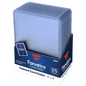 Fanatics Collectibles 35pt 3x4 Top Loader - 25 Count