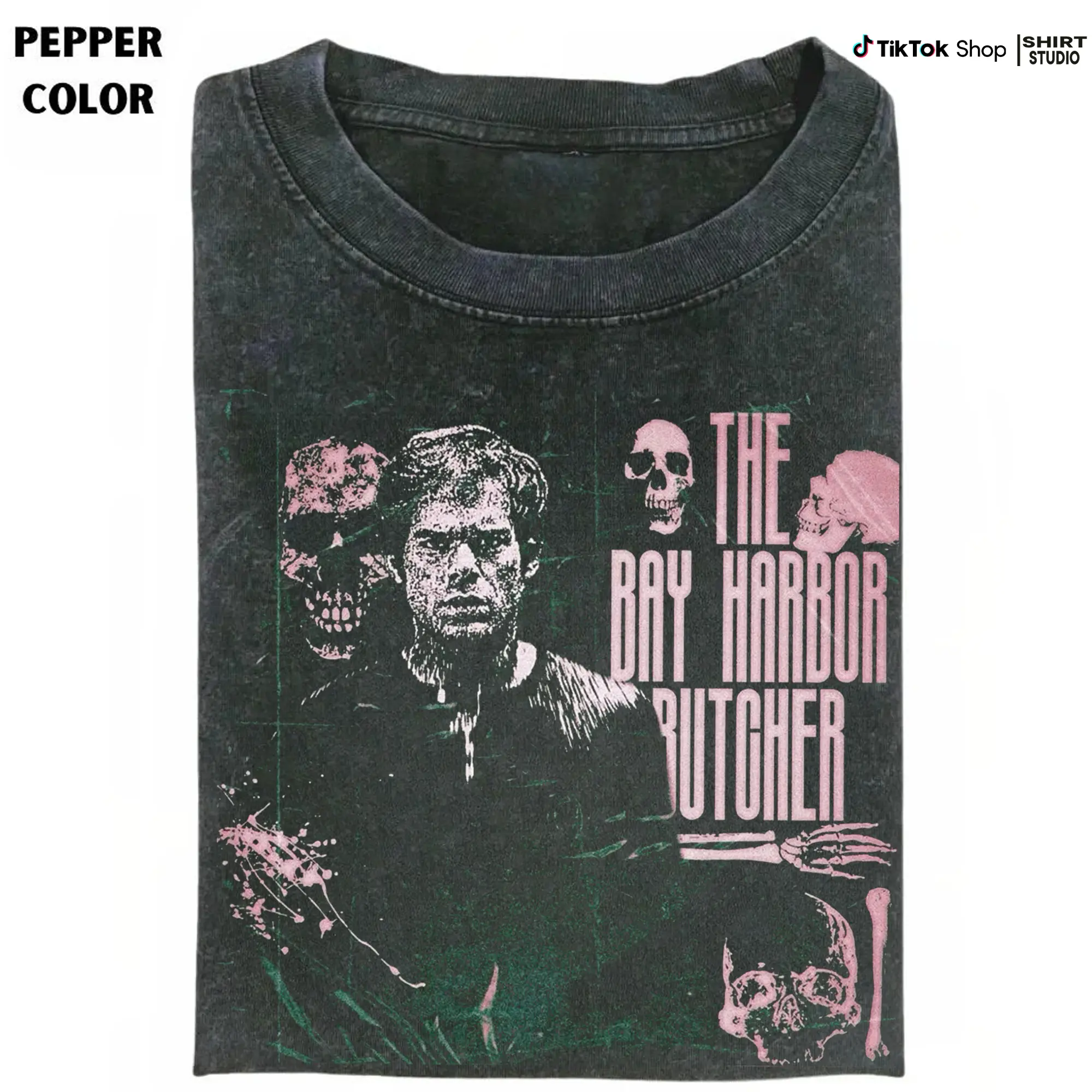 Dexter Vintage Shirt - Funny Dexter Movie Shirt, Bay Harbor Butcher Shirt, Morgan Graphic 90s Tee, Morgan Graphic 90s Tee, Movie Shirt, Crew Neck T-shirt, Trending Shirt