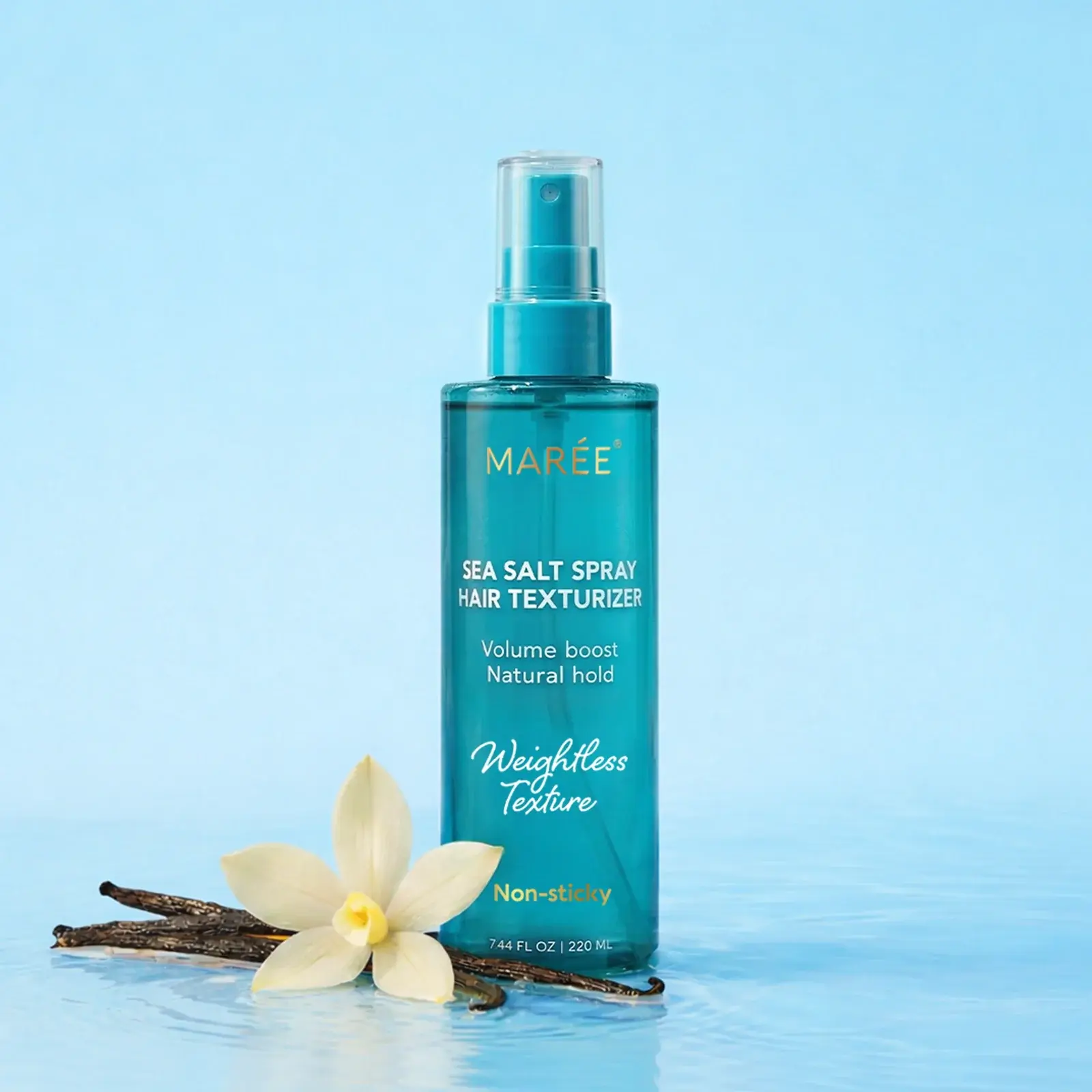 Texture Spray for Hair Women MAREE – Sea Salt Spray with Keratin, Vitamin B5 & Plant Proteins Hairspray Texturizing Product Perfect Curls Styling Texture Hydration Volumizing Texture Spray