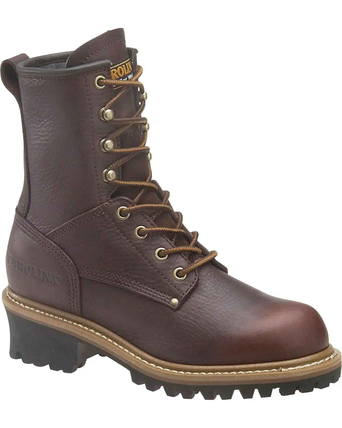 Carolina Women's Women'S Elm 8" Eh Logger Boot Round Toe - Ca421