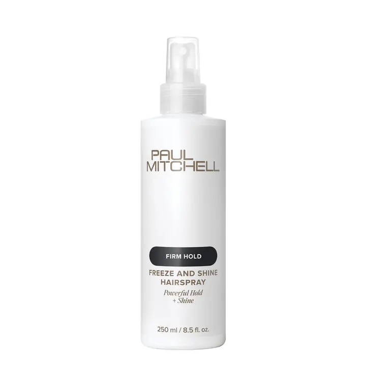 Paul Mitchell Non-Aerosol Hairspray for Textured & Coarse Hair, High Shine Finishing Mist for Dry Styling, Light Fragrance, 12 oz, Haircare, Scented, Cucumber, Locks Any Look