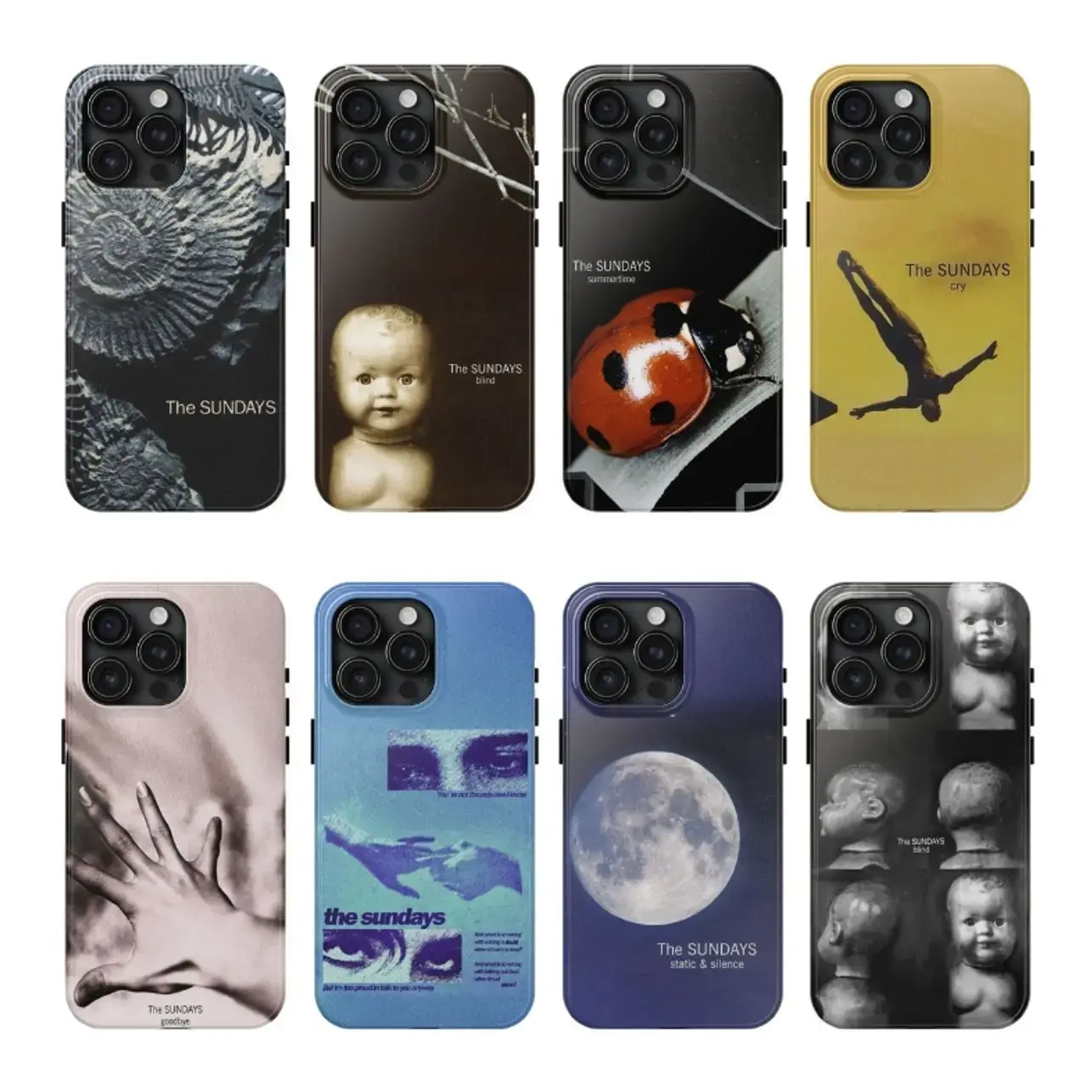 The Sundays Band Phone Case, Blind Album Artwork Inspired, Dream Pop Indie Rock Style