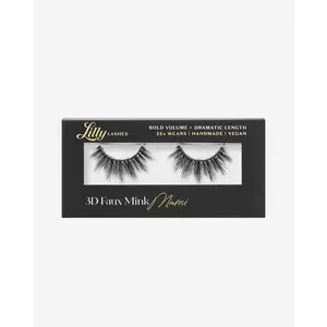 Miami 3D Faux Mink Lash Bold Volume + Dramatic Length Eyelashes Makeup