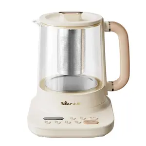 Bear BEAR 1.0L Electric Kettle - Silent Boiling Water Heater, White YSH-D10Y3