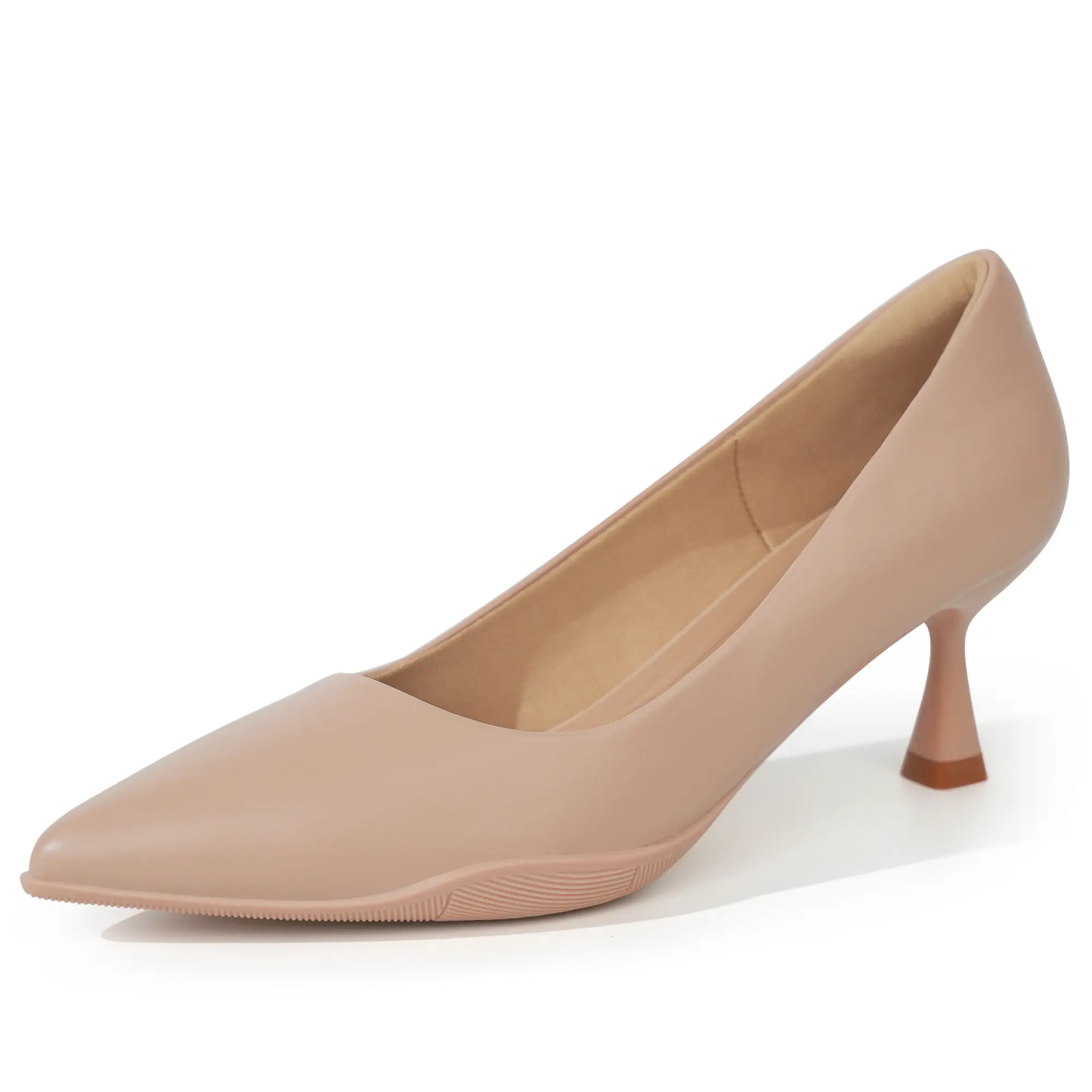Ortho rest Women's Classy Fashion High Heel Pumps - Minimalist Chic Kitten Heels, Comfortable Pointed-Toe Work Footwear, Elegant Workwear Dress Shoes for Women Heeled