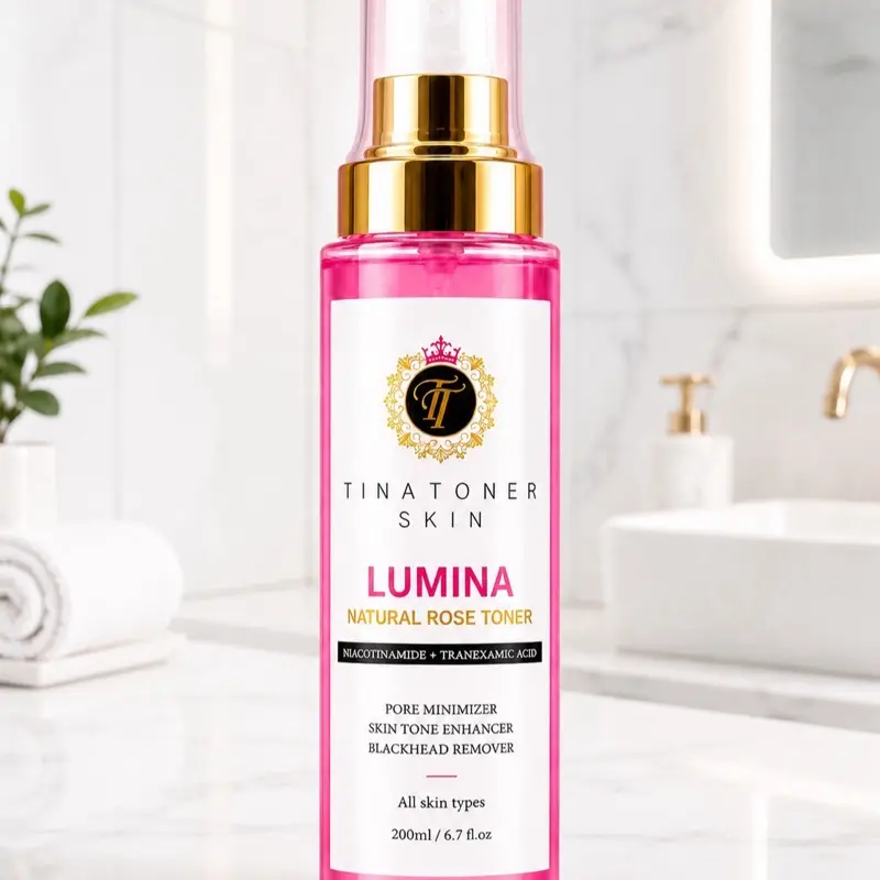 TINA TONER LUMINA ROSE FACE TONER  ( sensitive skin)