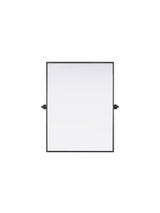 Elegant Kitchen & Bath MR6H2736BLK 27 x 36 in. Amoura Pivot Mirror, Black