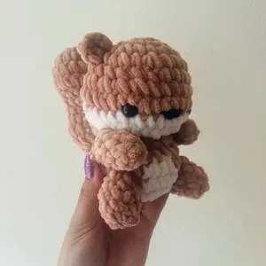 Cute Crochet Spring Squirrel Plushie