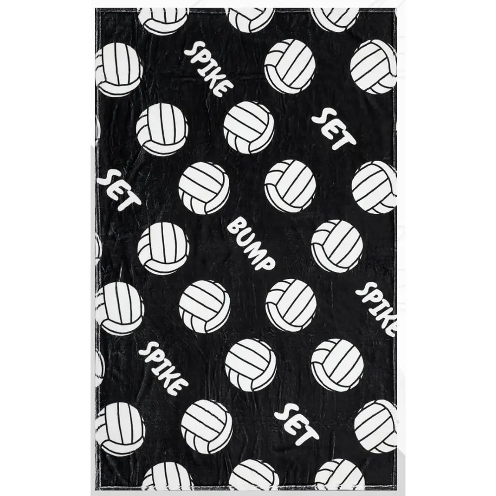 1PC Volleyball flannel blanket, volleyball-themed gift for team coaches, sports enthusiasts, birthday/Christmas/adult gifts.