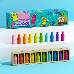 Guessing Fun Drink Color Match Toy, Memory Training Family Board Game, Perfect for Party Night, Birthday, Holiday Games