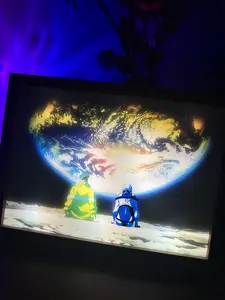 Cyberpunk Edgerunners LED Painting Light Artwork Night Light