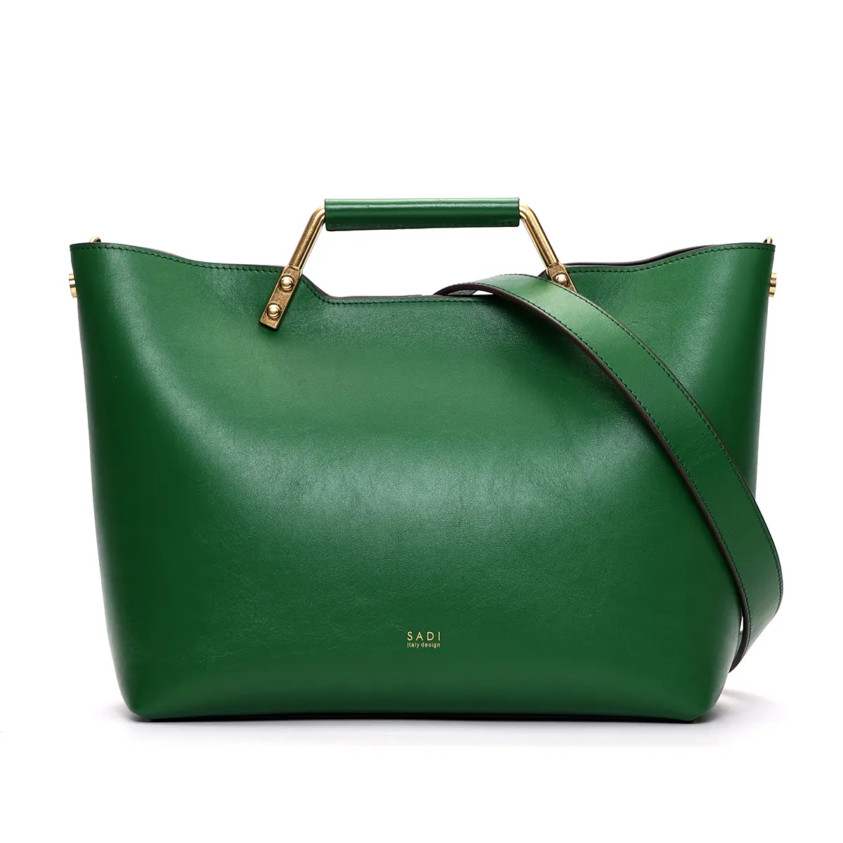 SADI Classic, Stylish and Versatile Women's Rose Collection Shoulder and Handheld Bag  Women's Cowhide Solid Leather Handbags,