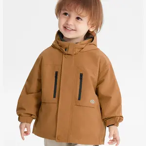 Baby 3-in-1 Windproof Jacket, new Red, New Year's Outfit, Winter Outdoor Warm Clothing for Children boys  coat (Inner Liner + Outerwear)boy outfits Cozy