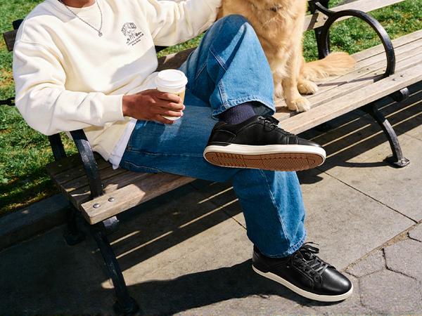 Bruno Marc Men's Casual Dress Sneakers Skate Shoes - Round Toe Lace-Up All Seasons Athletic Footwear for Daily Wear SpringStatements