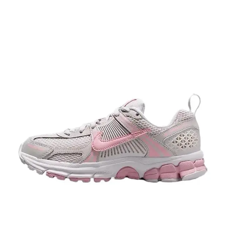 NIKE Zoom Vomero 5 Women's & Girls' Running Trainers, Trending Vast Grey Mesh Fabric Sneakers for Casual Wear & Daily Walking Comfort, Running Athletic Footwear, Shoe For Runners, Women's Shoes, Sneakers For Women