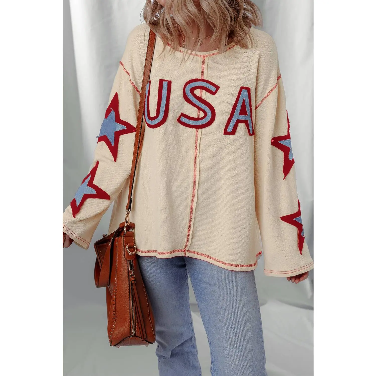 USA Patchwork Top