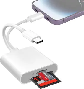 Phone Memory Card Reader – Supports SD, TF & Micro SD, No App Required
