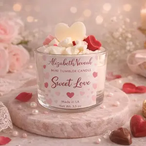 Sweet Love Mini Tumbler Candle (Valentines Collection