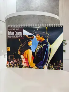 Bud UrbanCowboy Calendar, New Year Gift for Fans, Fan Gift Wall Calendar, Monthly Planner Holiday Gift
