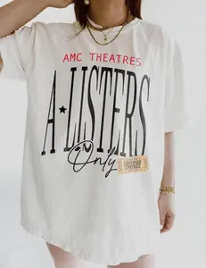 AMC A-List Shirt | Certified Cinephile Movie Lover Film Lover T-Shirt Movie Theater Merch Nicole Kidman Parody T-Shirt Film Sweatshirt, Must-Have Basic, Always Handy, Laid-Back Vibe, Always in Style