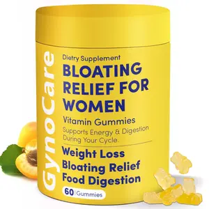 Bloating Relief for Women, Debloating for Women | Supports Period Bloat, Digestion & Water Weight Balance | Helps Before & During Your Cycle | 60 Vegan Gummies | Daily Digestive Support Supplement