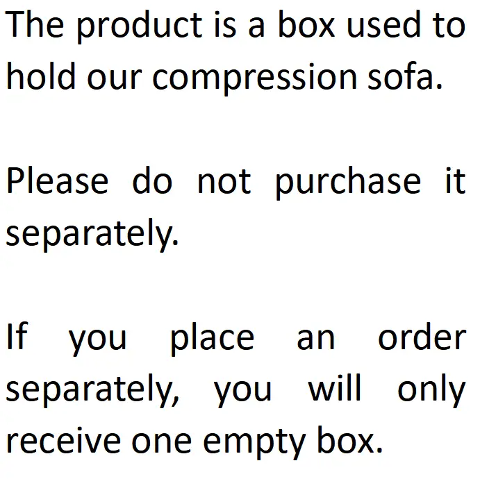 Ships Flat-Packed in ONE Box. (Easy Move & Setup)，Convenient shipping method for safa